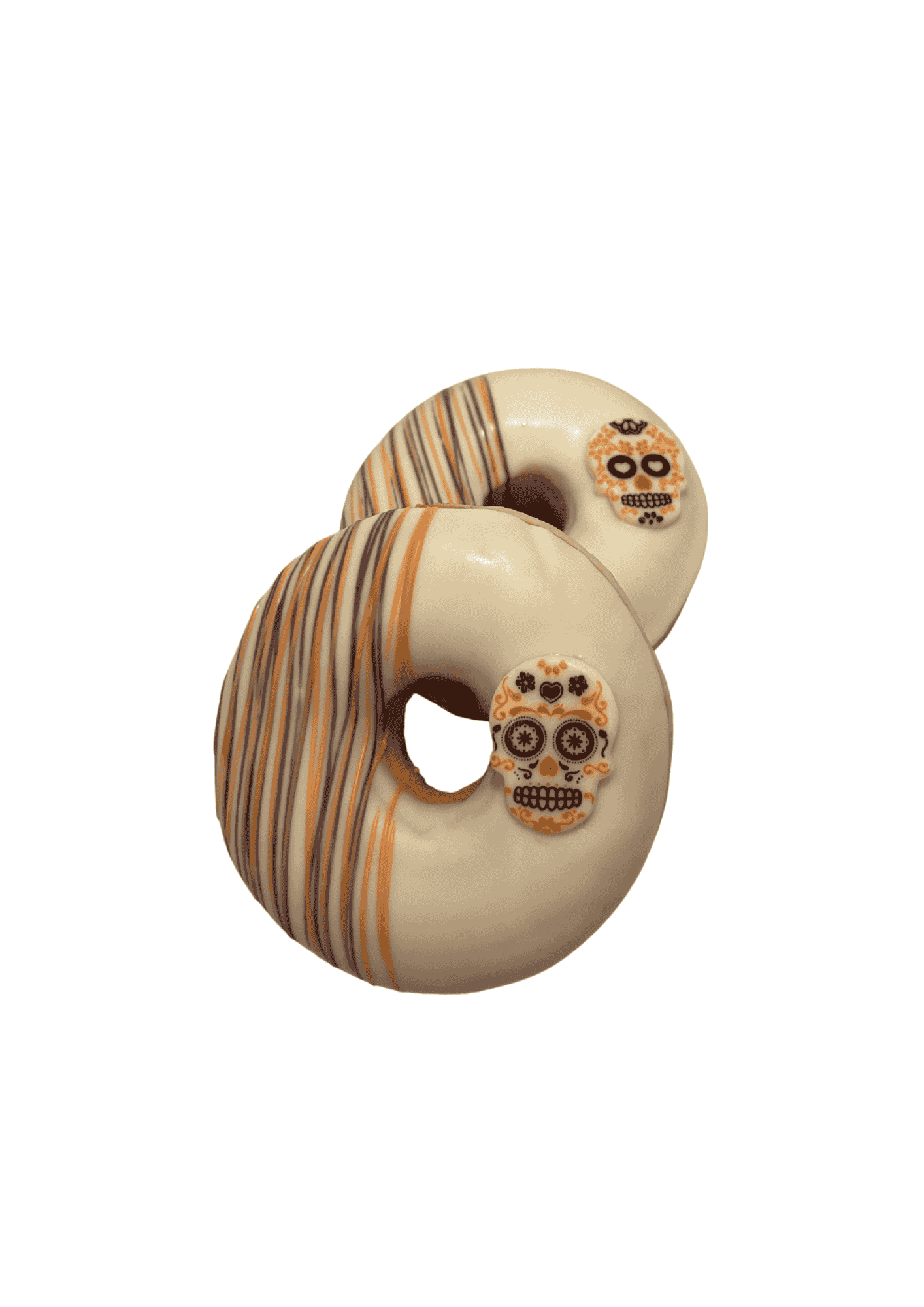 Decoratieve afbeelding bij het 'Nieuw & angstaanjagend lekker: onze Skulldonuts' nieuwsbericht